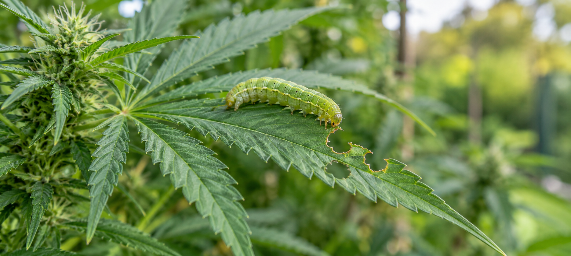 Cómo acabar con las orugas y gusanos en las plantas de marihuana Cómo acabar con las orugas y gusanos en las plantas de marihuana
