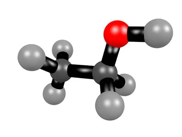 ethanol molecule ethanol molecule