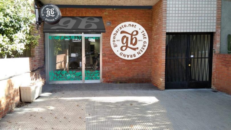 Façade du growshop d'Igualada (Catalogne) Growshop Igualada