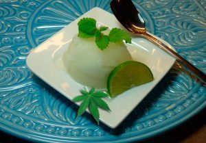 Mint and Cannabis Ice-cream unique christmas dinner ideas