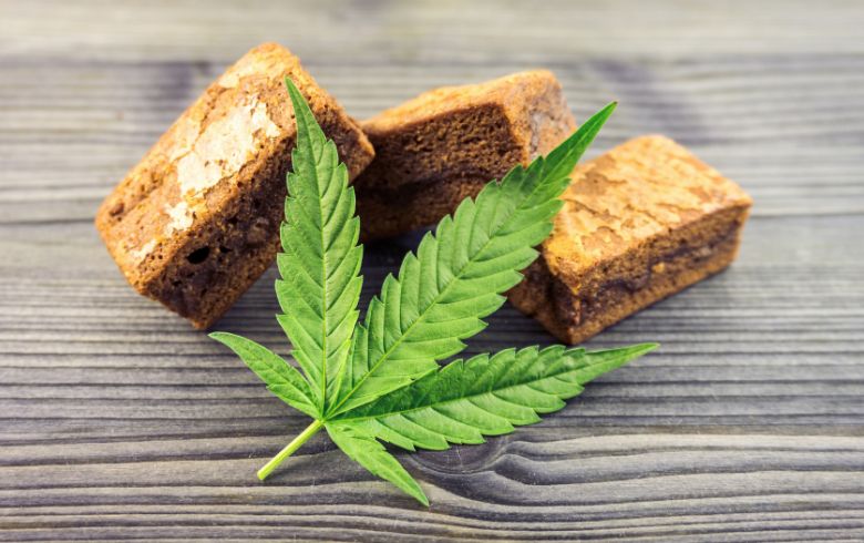 Brownie de cannabis