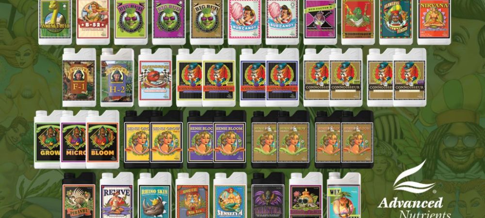 schéma Advanced Nutrients schéma Advanced Nutrients