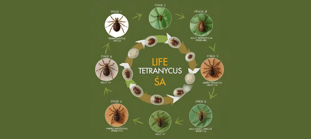 Ciclo de vida araña roja en la marihuana