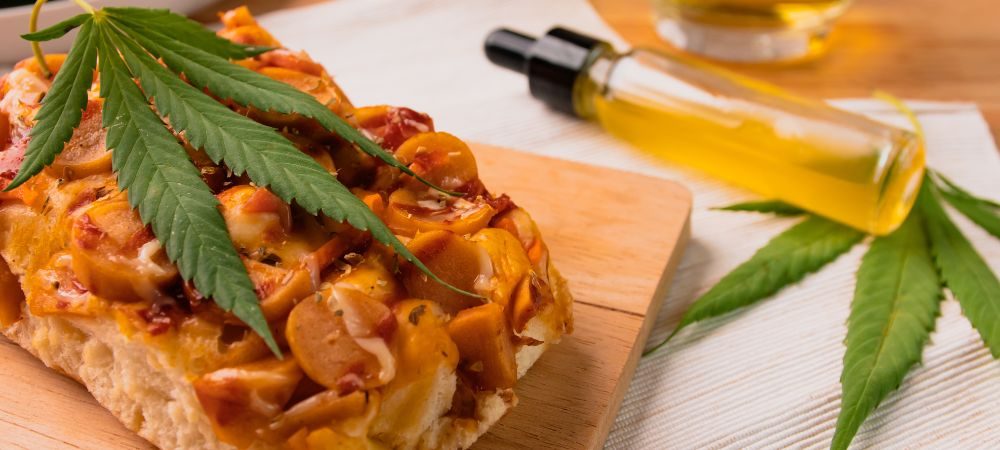 Ingredienti necessari per la pizza alla marijuana 