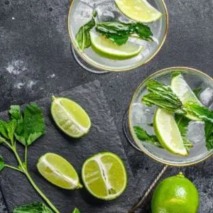 Schema mojito de marihuana