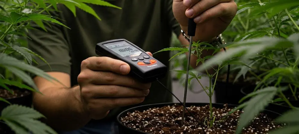 excès de chlore sur les plantes de cannabis
