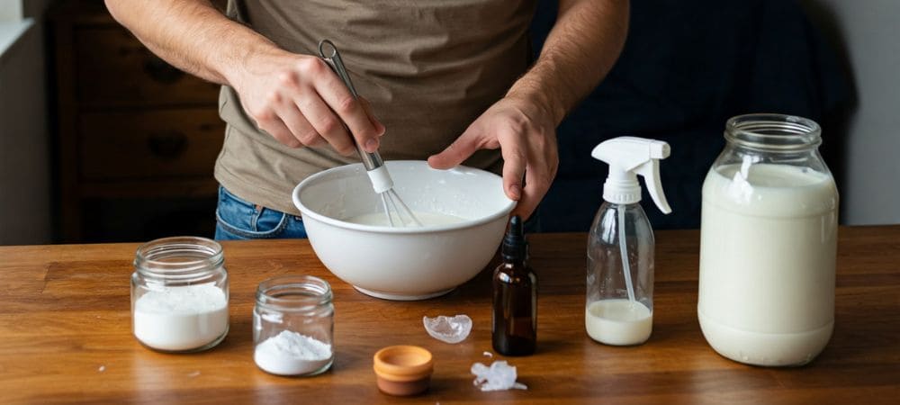 preparação de fungicida caseiro para plantas