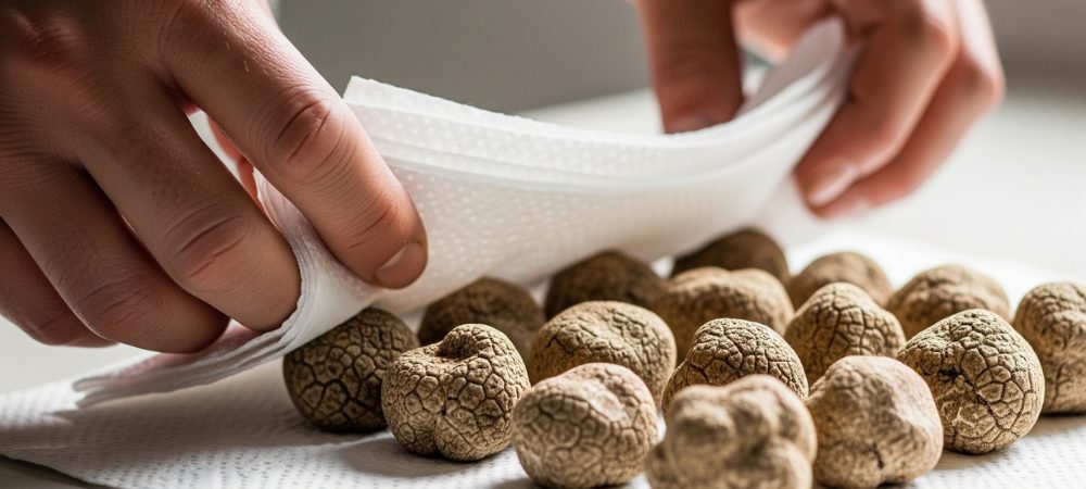 séchage des truffes magiques
