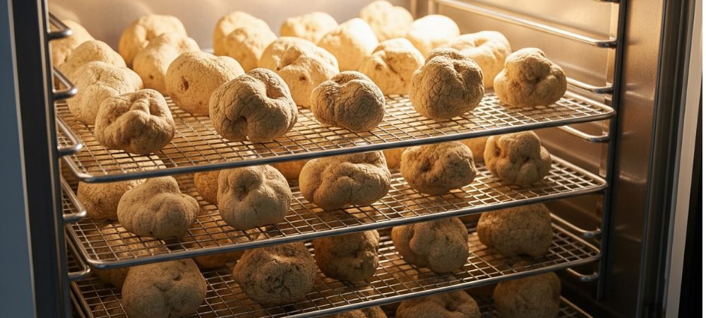 Séchage avec un déshydrateur