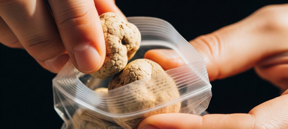 comment sécher les truffes magiques