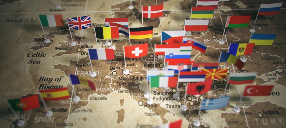 Europe map