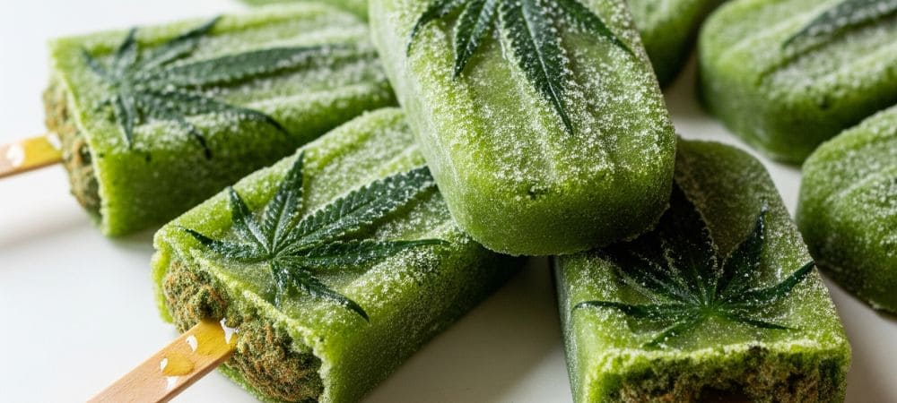 picolés caseiros de maconha