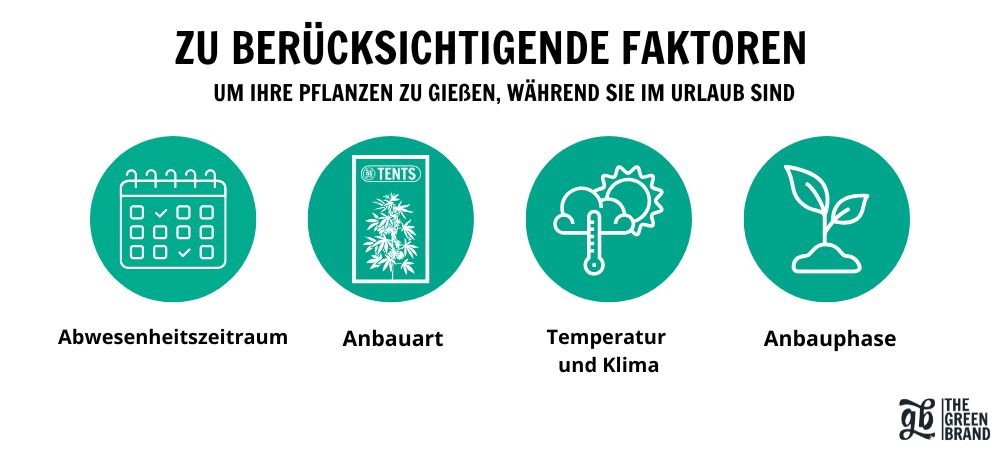 Faktoren für die Bewässerung von Cannabis