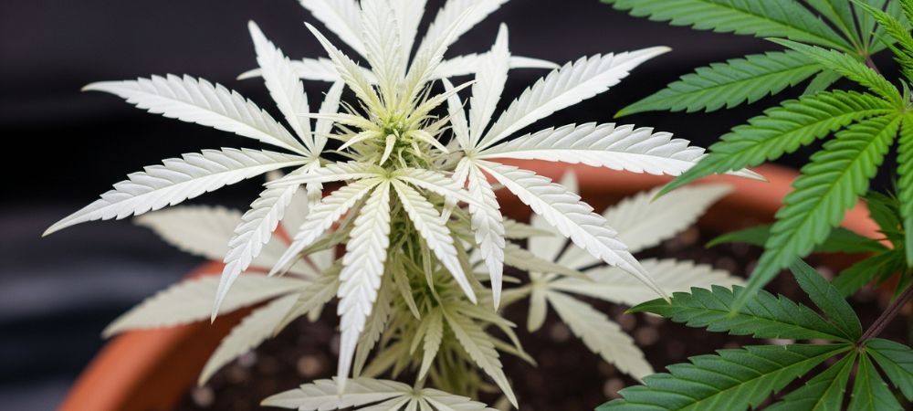 à quoi ressemble le cannabis blanc