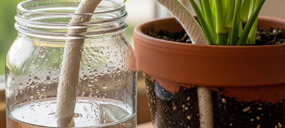 irrigação com cordão