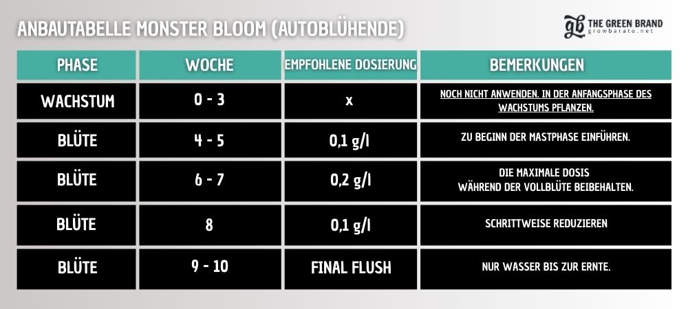 Monster Bloom bei Autoflowering Pflanzen