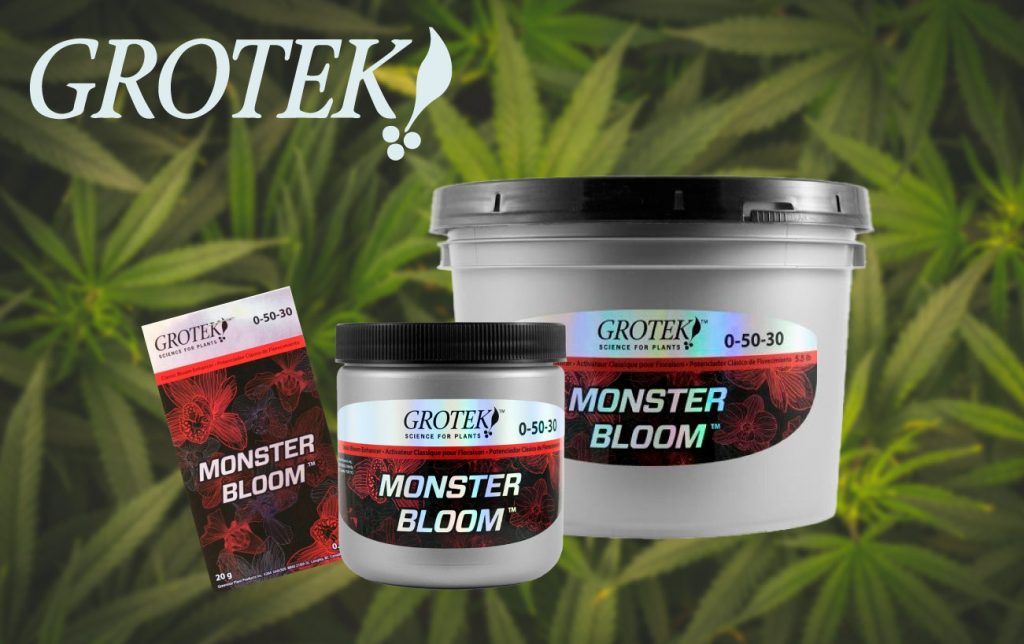 Monster Bloom Grotek Kulturtabelle: Dosierung und richtige Anwendung