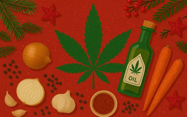 Carrilleras al vino tinto con aceite de marihuana: la receta estrella para tu cena cannábica