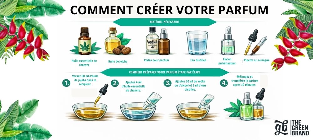 infographie sur comment créer votre parfum