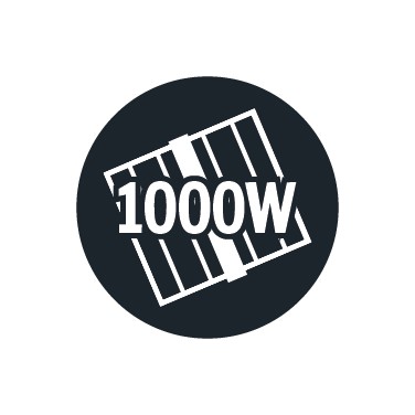 Focos LED 1000W para cultivo interior
