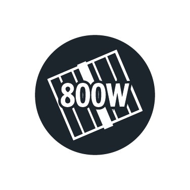 Luminaria LED cultivo 800w