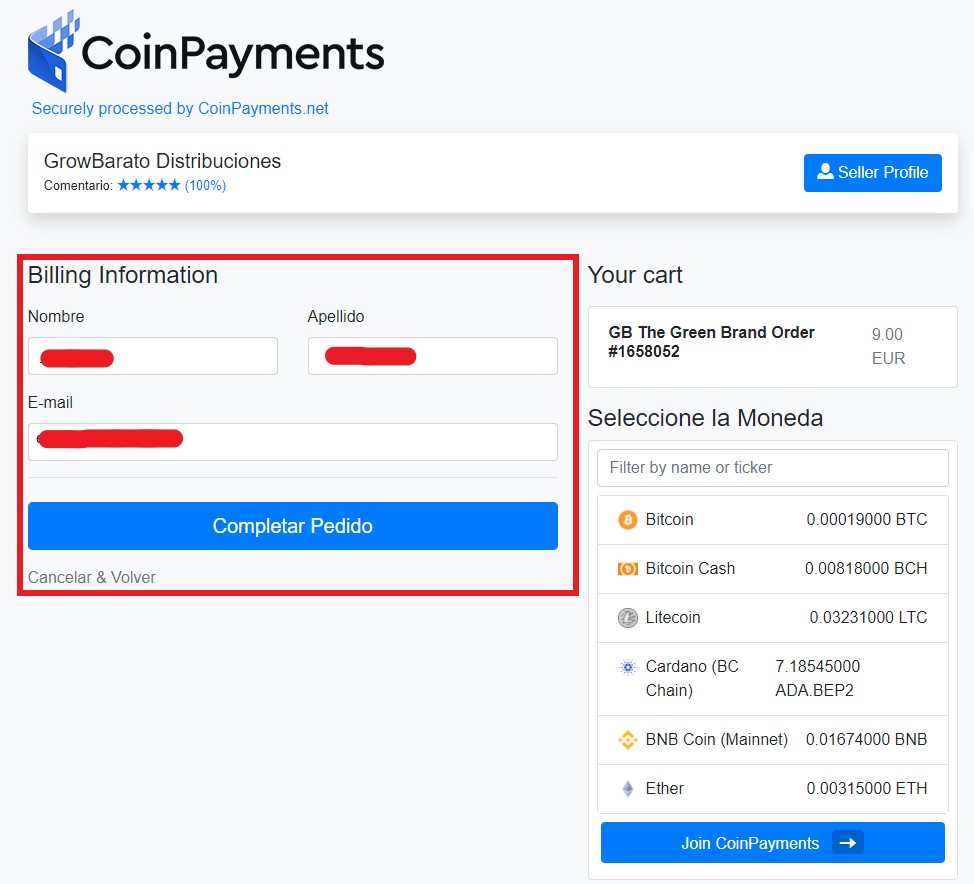 How to make a purchase - Step by Step